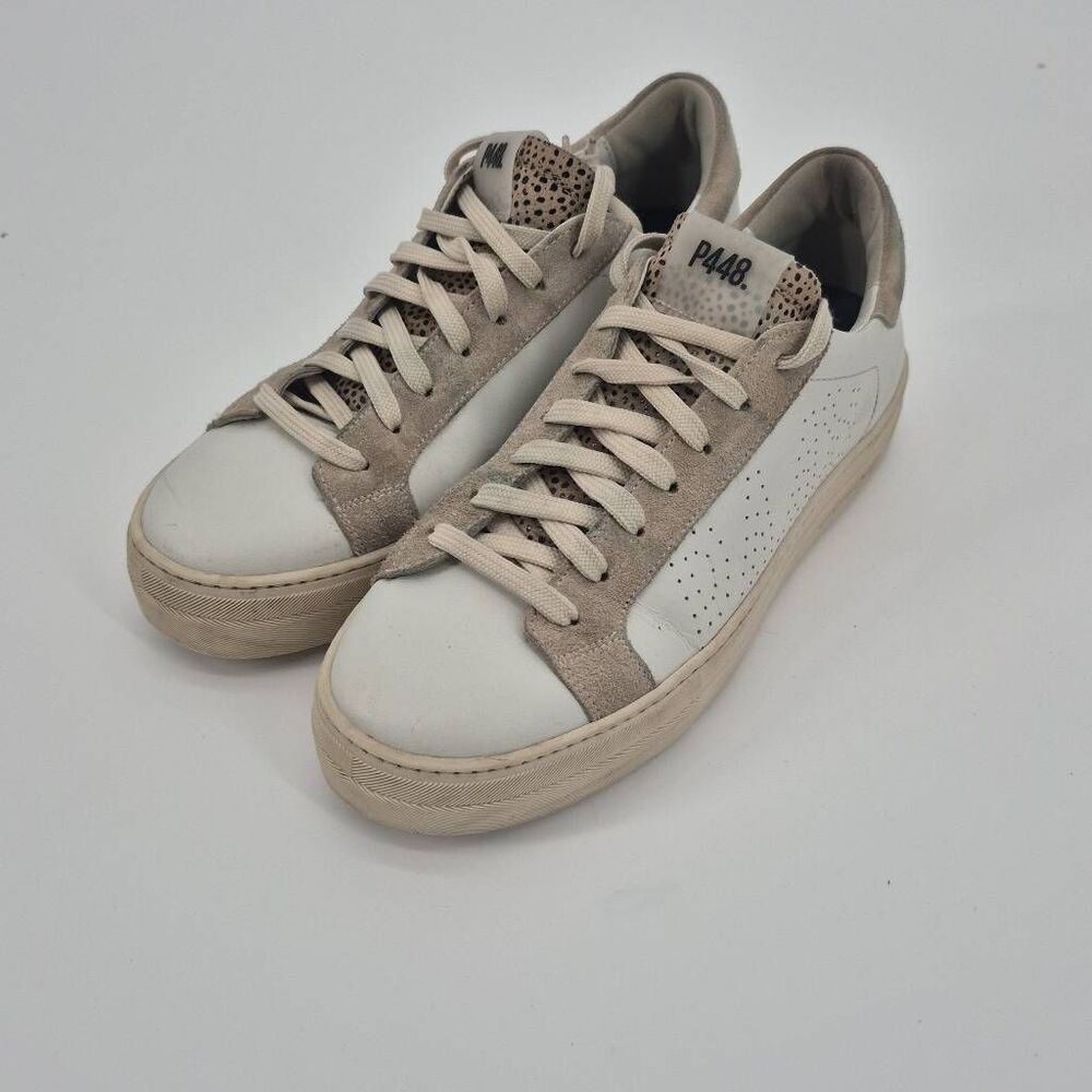 P448 Women's Leather Sneakers Size US10.5/ EU 41